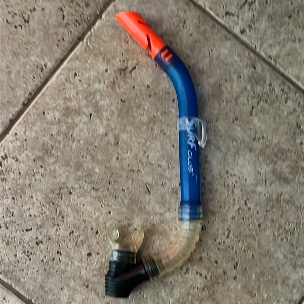 Surf Club Blue Orange Swimming Snorkel